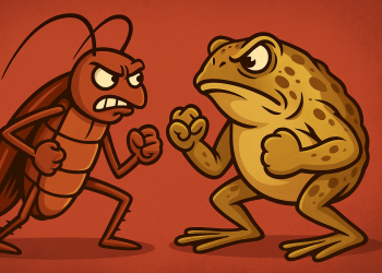 State of Origin Cane Toad v Cockroach